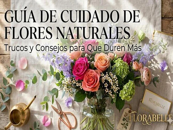 Guía Experta Florabelle-Como Cuidar tus flores naturales para que duren más