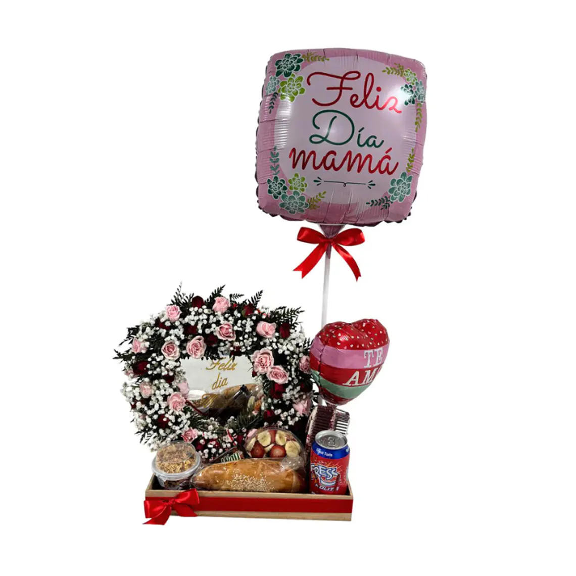 Desayuno Sorpresa con Flores y Globos 1