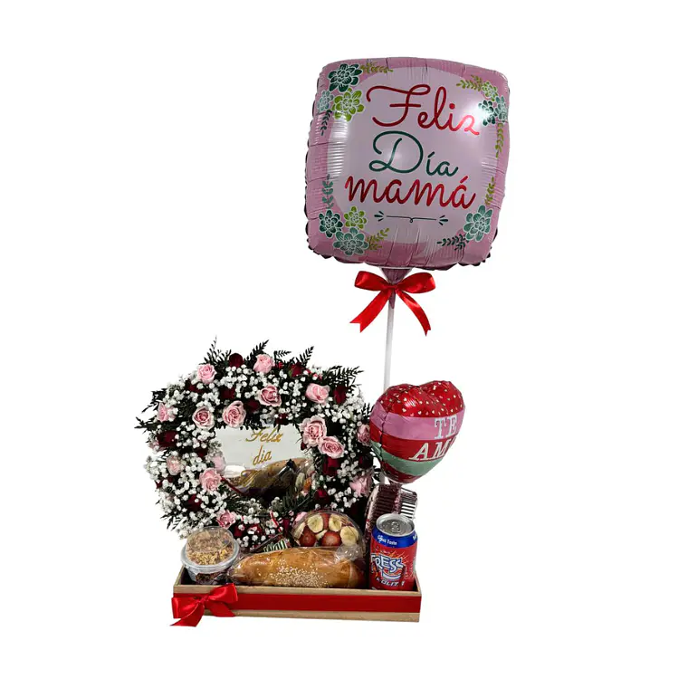 Desayuno Sorpresa con Flores y Globos 1