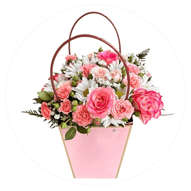 Carteras Florales Florabelle: Arreglos modernos en caja tipo cartera