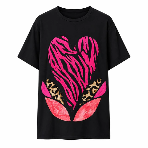 Polera Corazon 