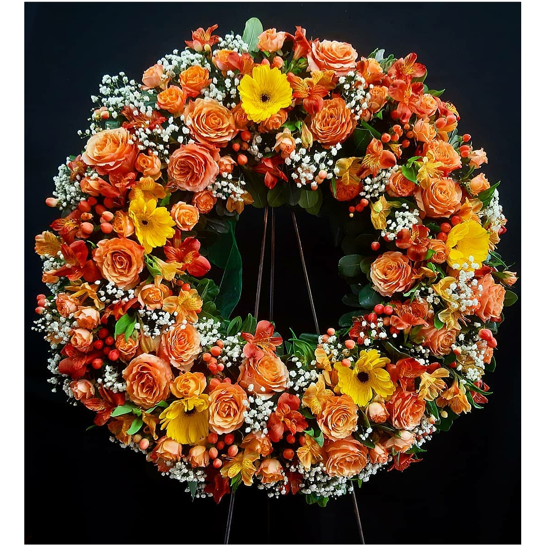 Corona Otoñal en atril 1