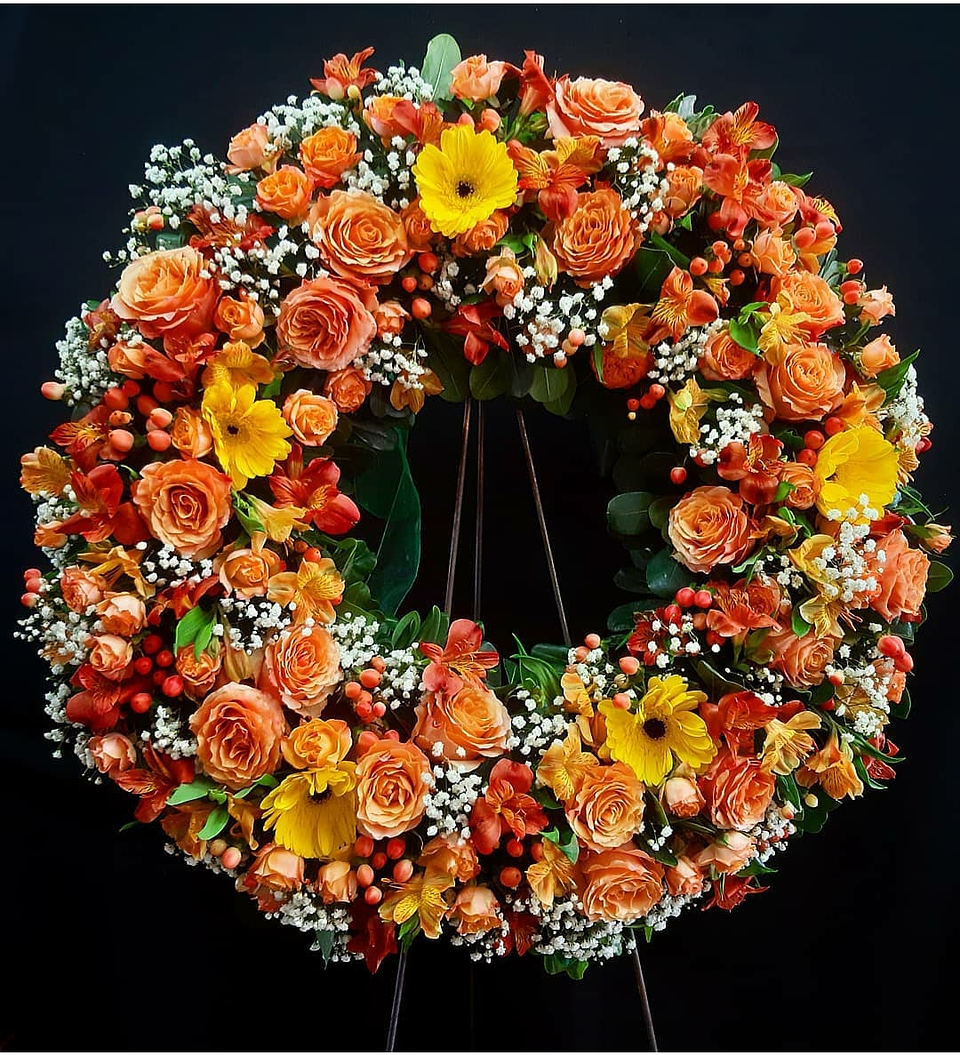 Corona Otoñal en atril 1