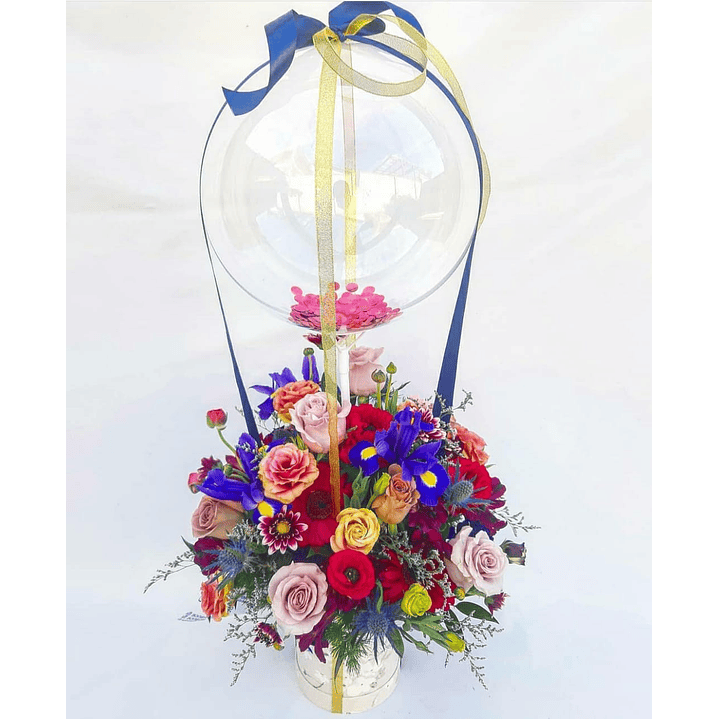 Caja Primaveral y Globo Burbuja  1