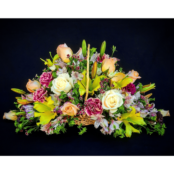 Cesta ovalada Alegría 1