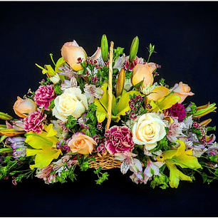 Cesta ovalada Alegría