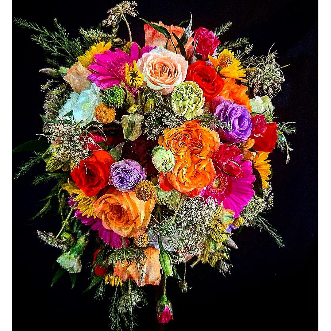 Ramo de Novia Redondo silvestre 1