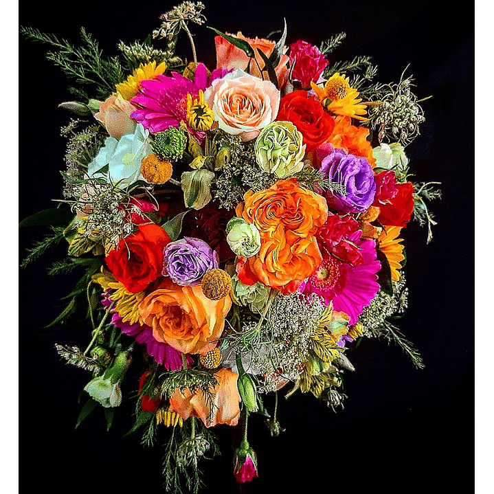 Ramo de Novia Redondo silvestre 1