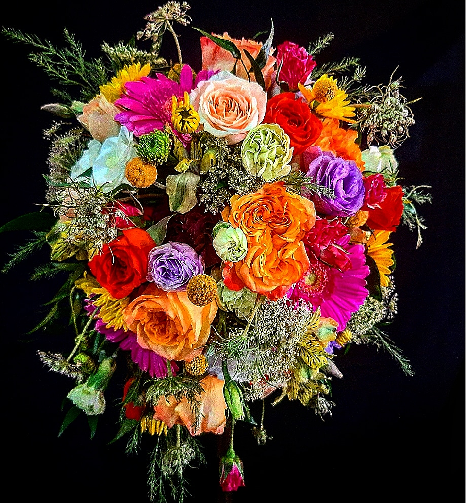 Ramo de Novia Redondo silvestre 1