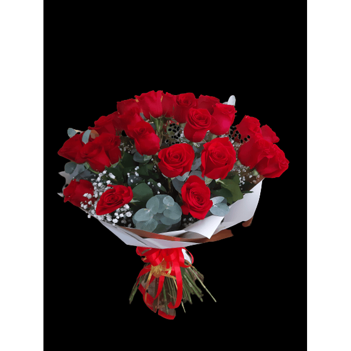 Ramo de 32 rosas rojas  1