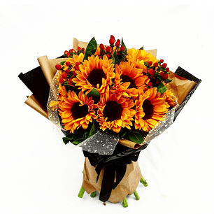 Sunflowers bouquet