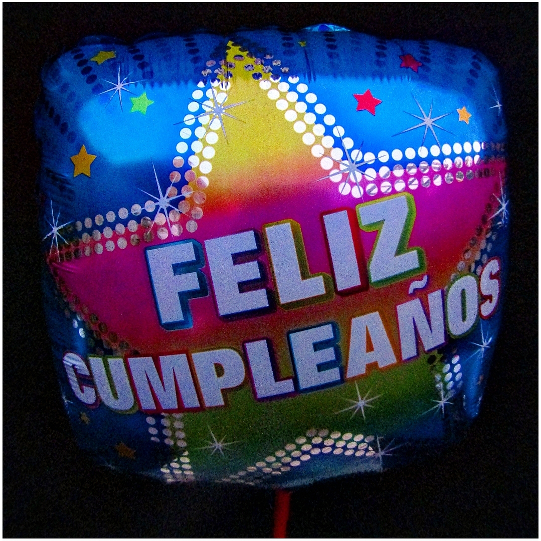 Globo metálico de cumpleaños  1