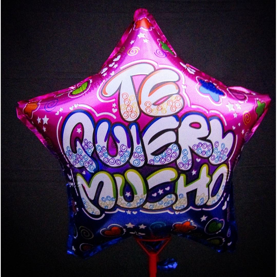 Globo metálico Te quiero Mucho 1