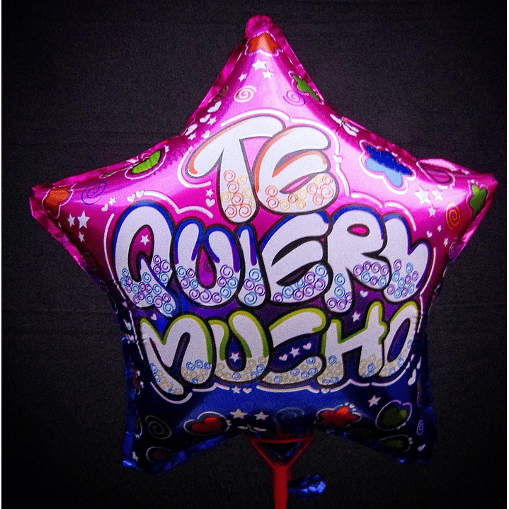 Globo metálico Te quiero Mucho 1