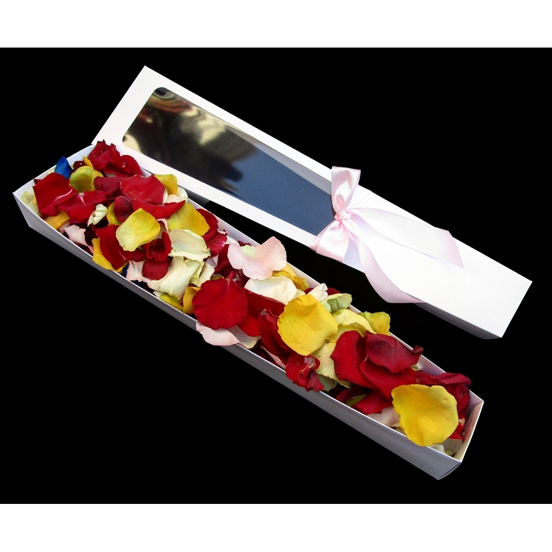 Caja de pétalos multicolor 1