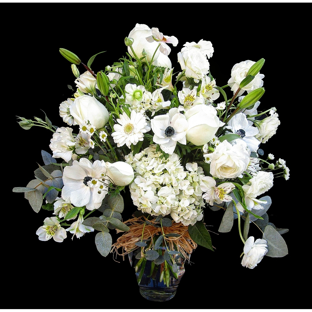 White esperance florero mixto  1