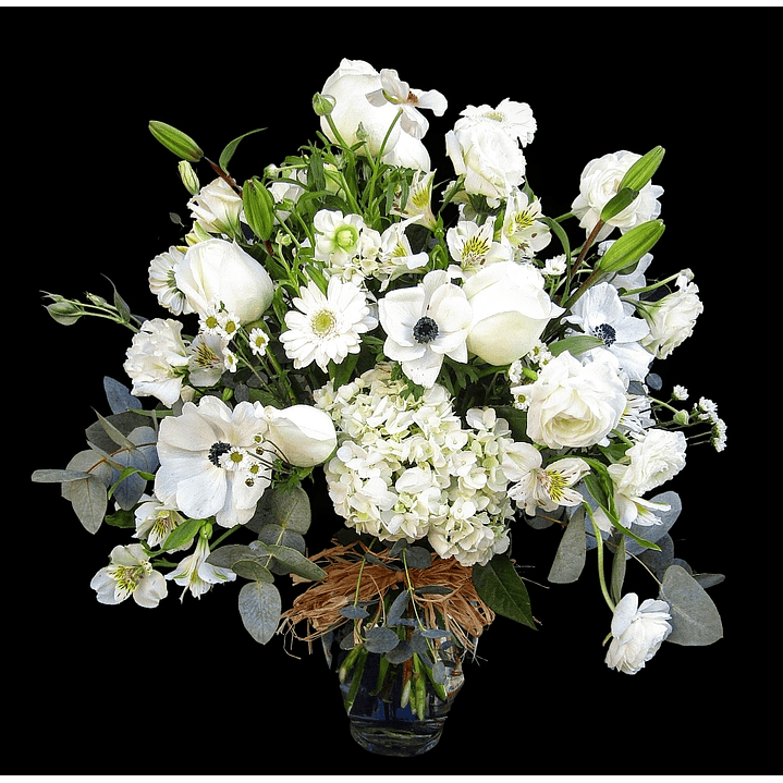 White esperance florero mixto  1