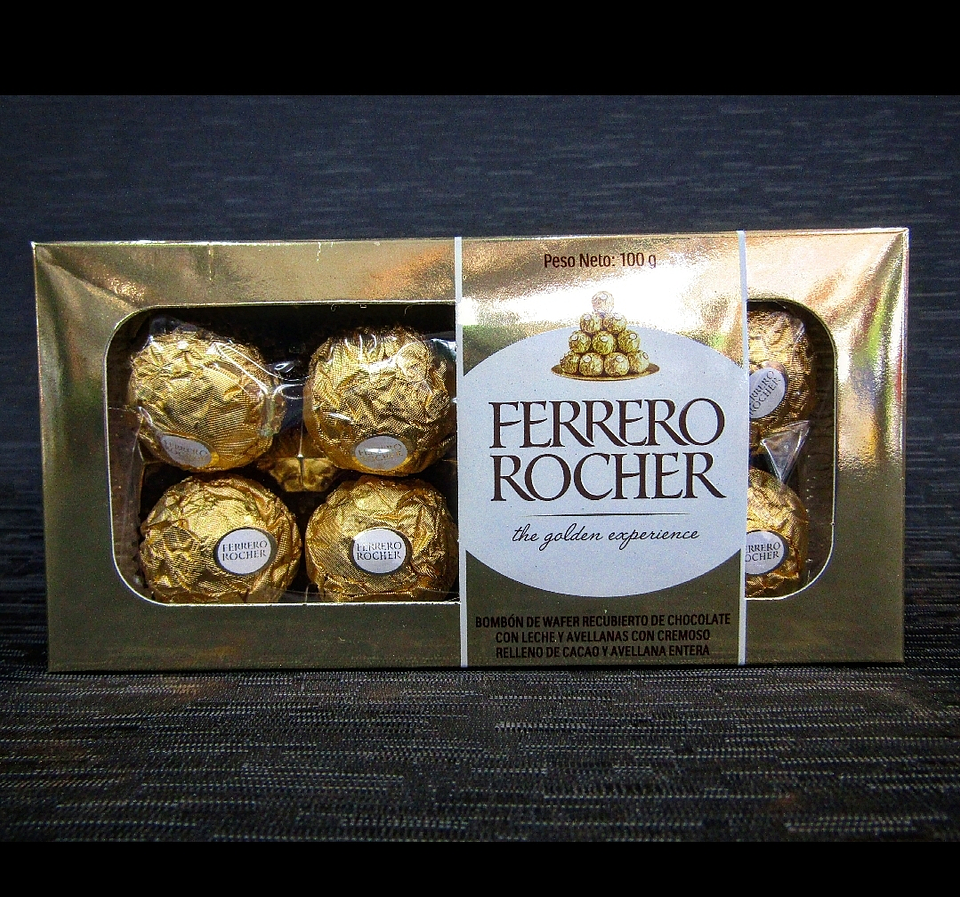 Bombones Ferrero 8 unidades tradicional  1