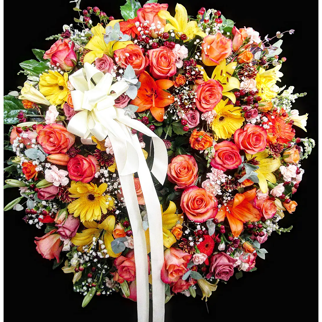 Corona de condolencias Deluxe 1