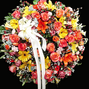 Corona de condolencias Deluxe