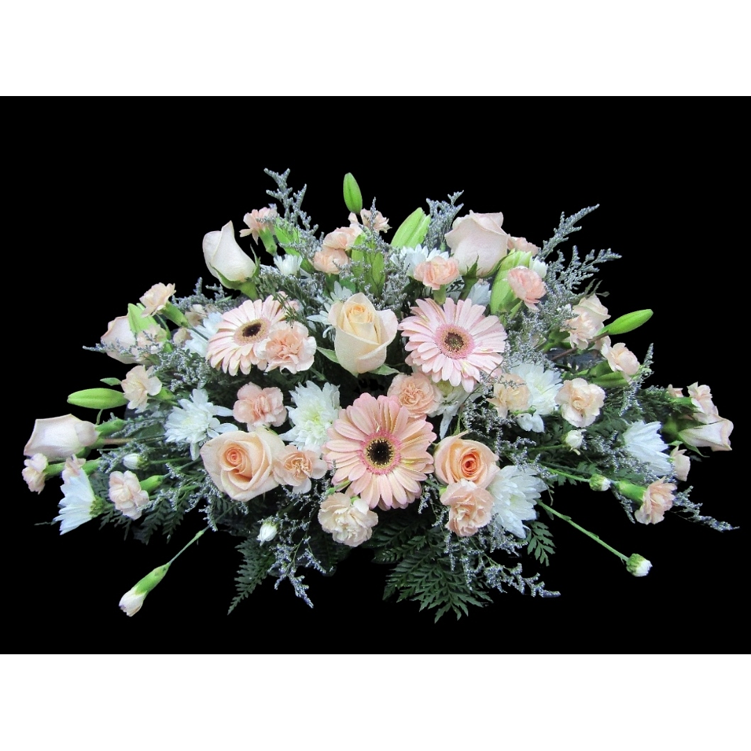 Cojín de condolencias damasco 1