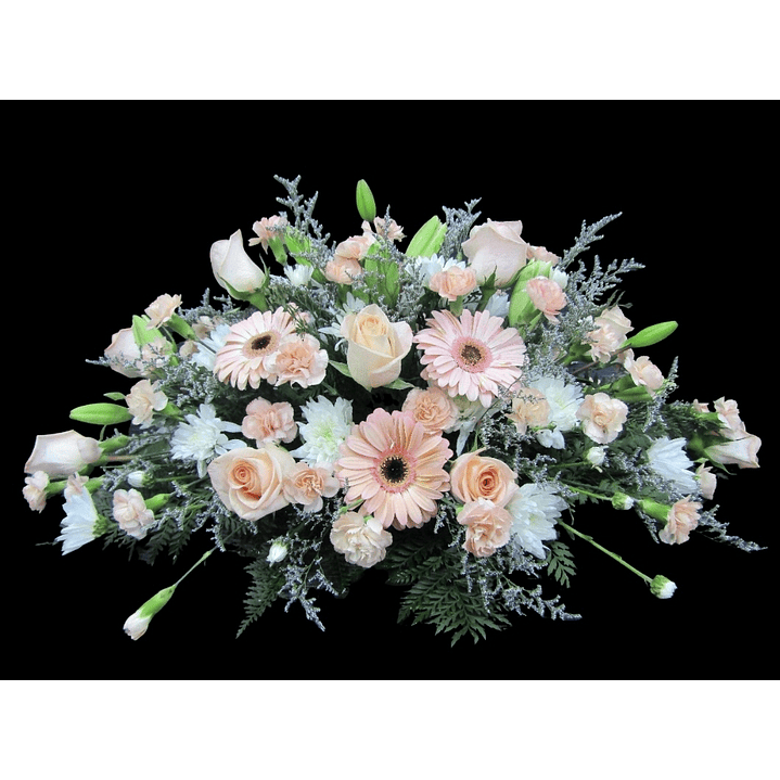 Cojín de condolencias damasco 1