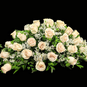 Cubre urna de condolencias 