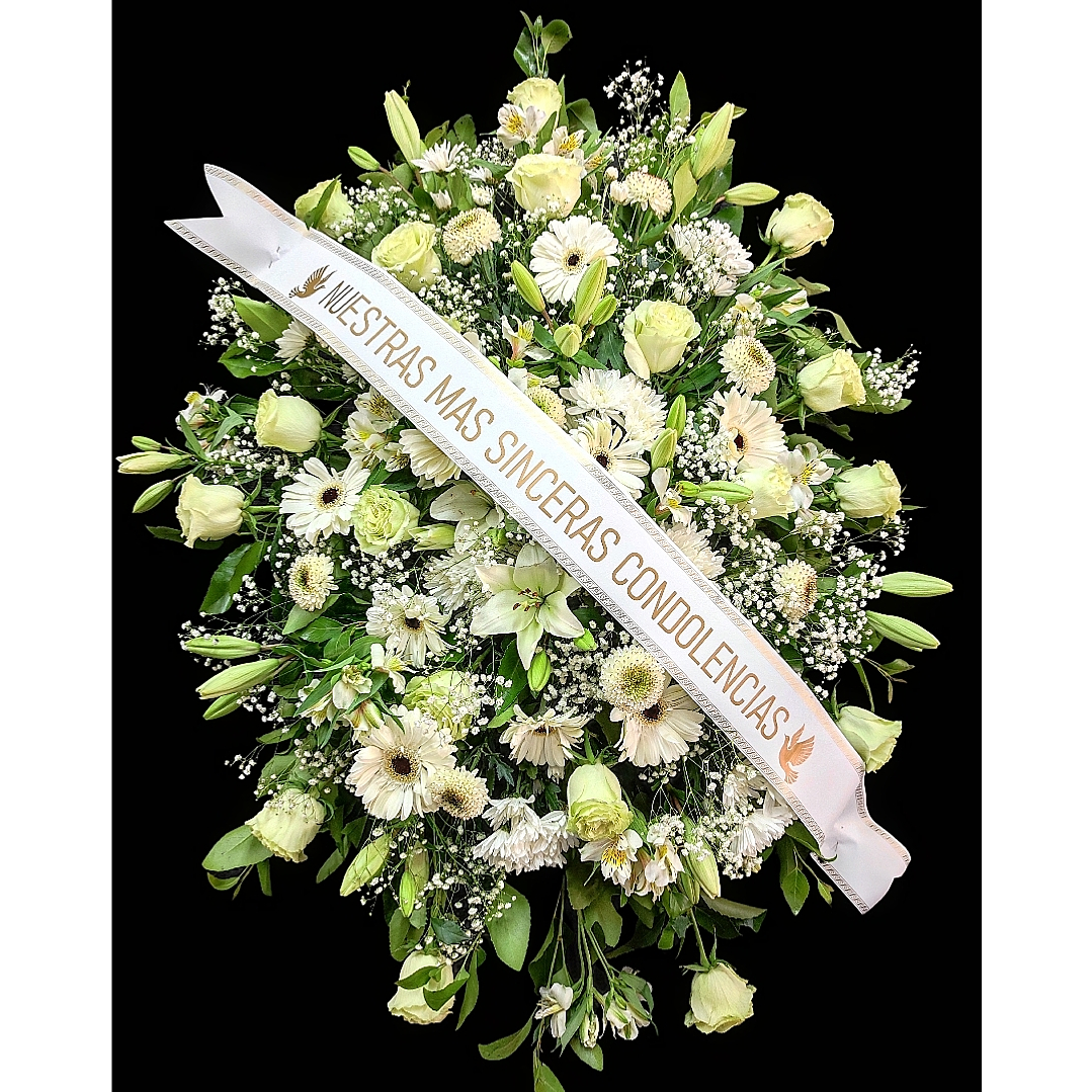 Tributo de condolencias en atril 1