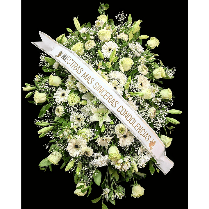 Tributo de condolencias en atril 1