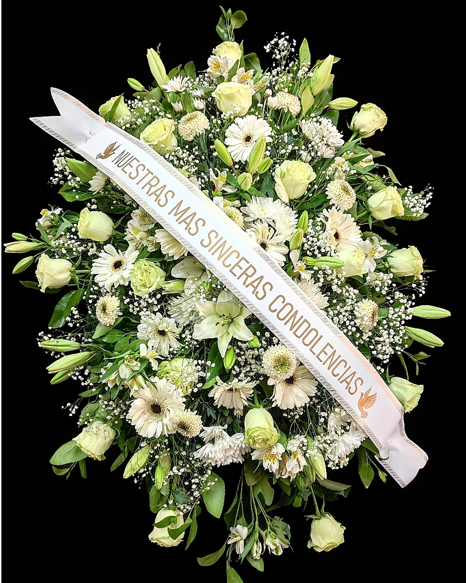 Tributo de condolencias en atril 1