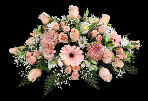 Cojín mixto damasco