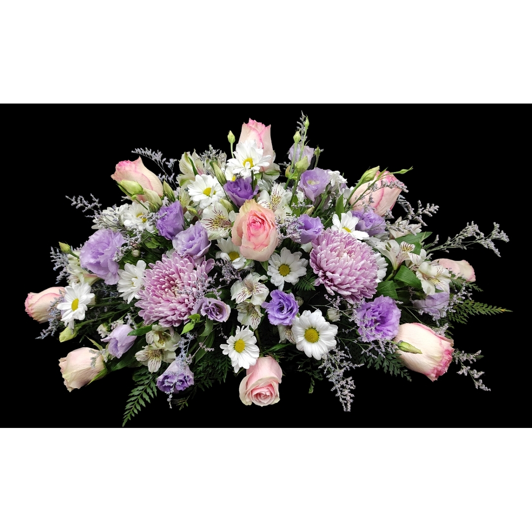 Cubre urnas pastel lila  1