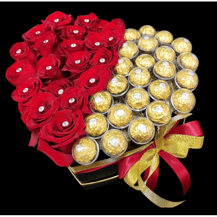 Corazón Premium con bombones  1
