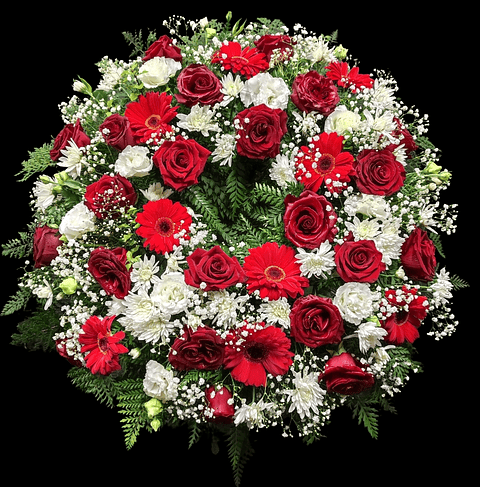 Corona de condolencias Red Expression 