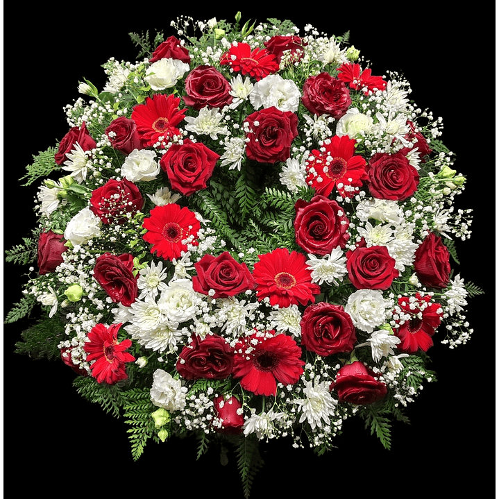 Corona de condolencias Red Expression  1