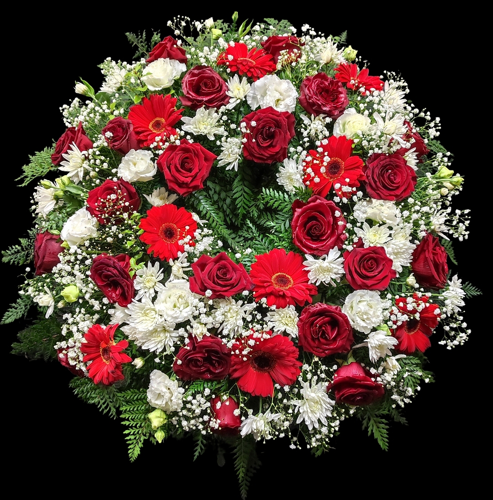 Corona de condolencias Red Expression  1