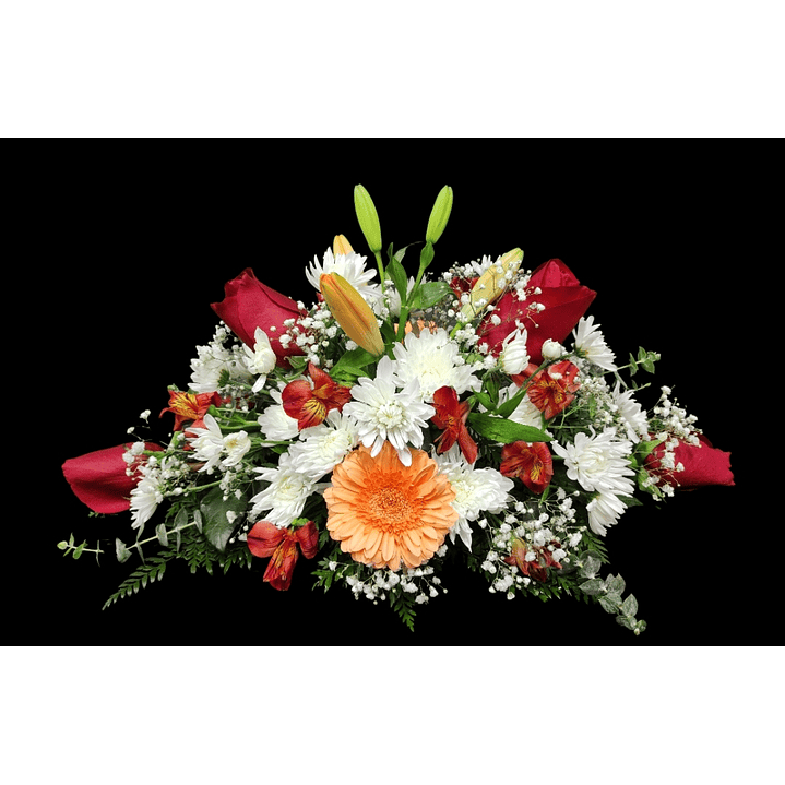 Cojín de condolencias mini rojo 1