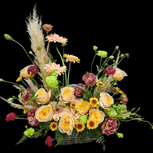 Cesta Garden Roses sun