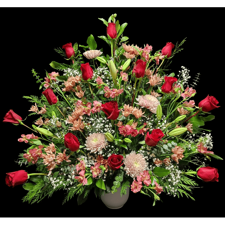 Arrimo americano rojo y pastel  1