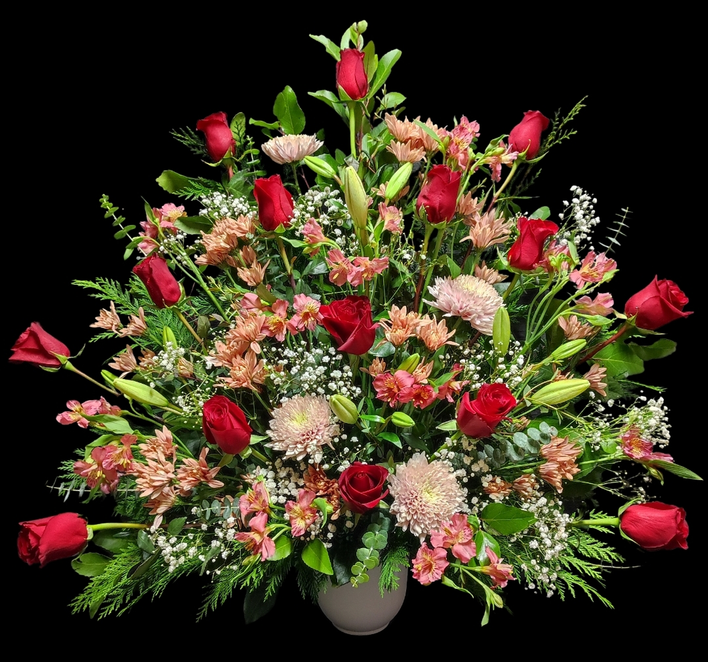 Arrimo americano rojo y pastel  1