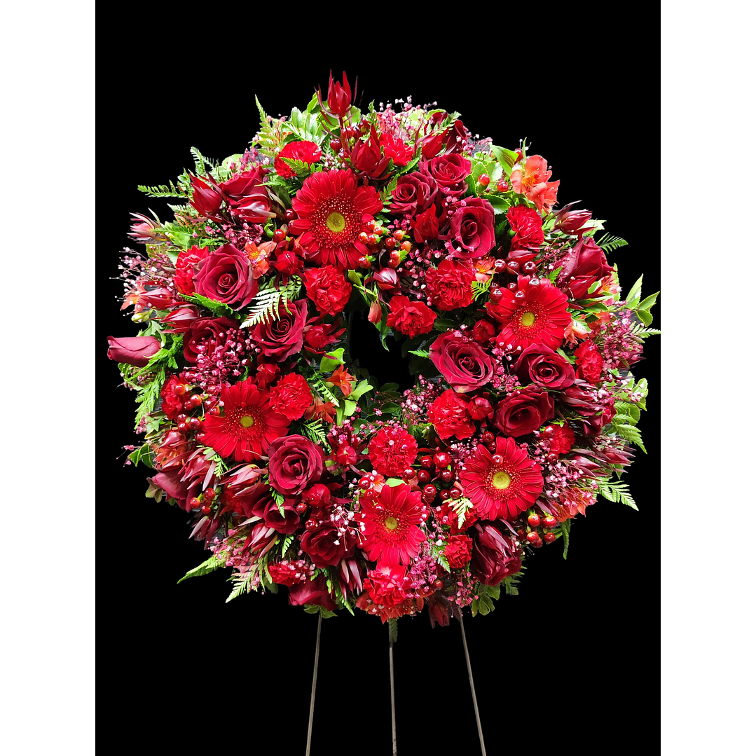 Corona de condolencias Red Paris  1