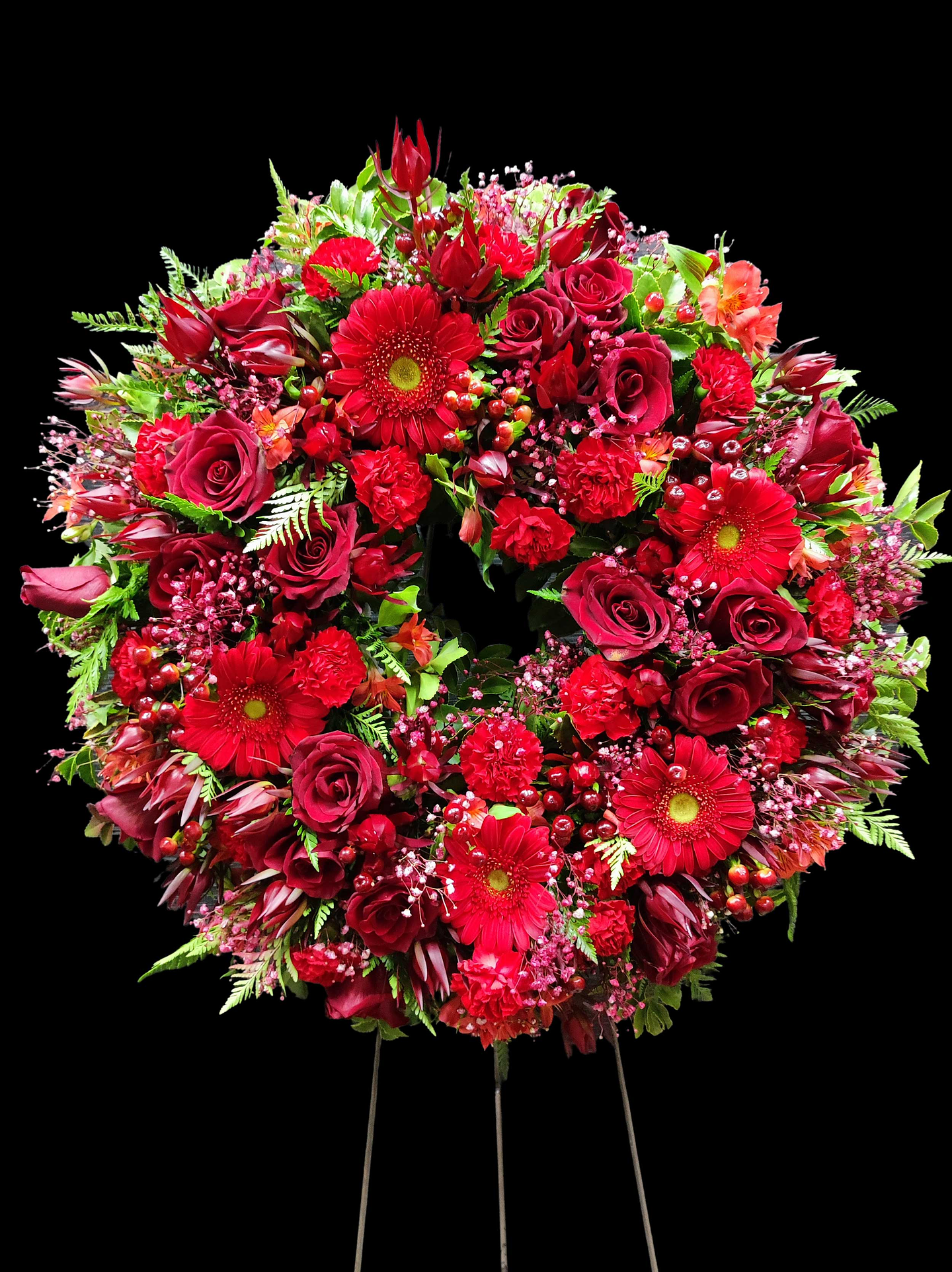 Corona de condolencias Red Paris  1