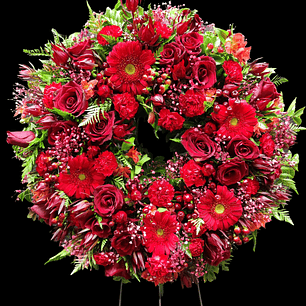 Corona de condolencias Red Paris 