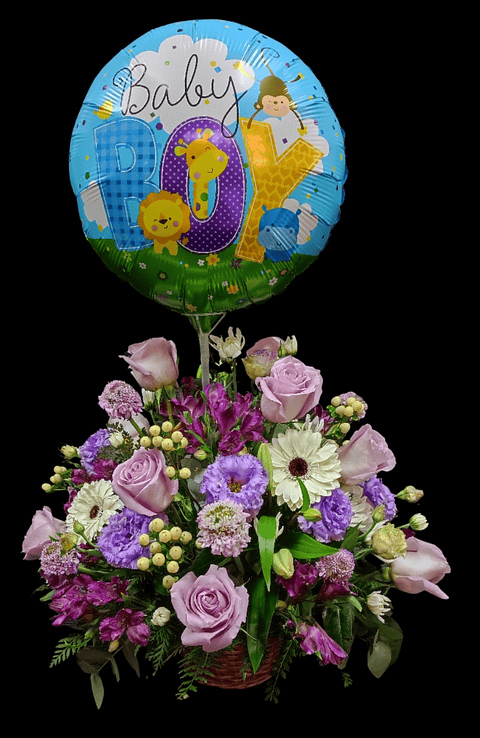 Cesta Pastel nacimiento niño