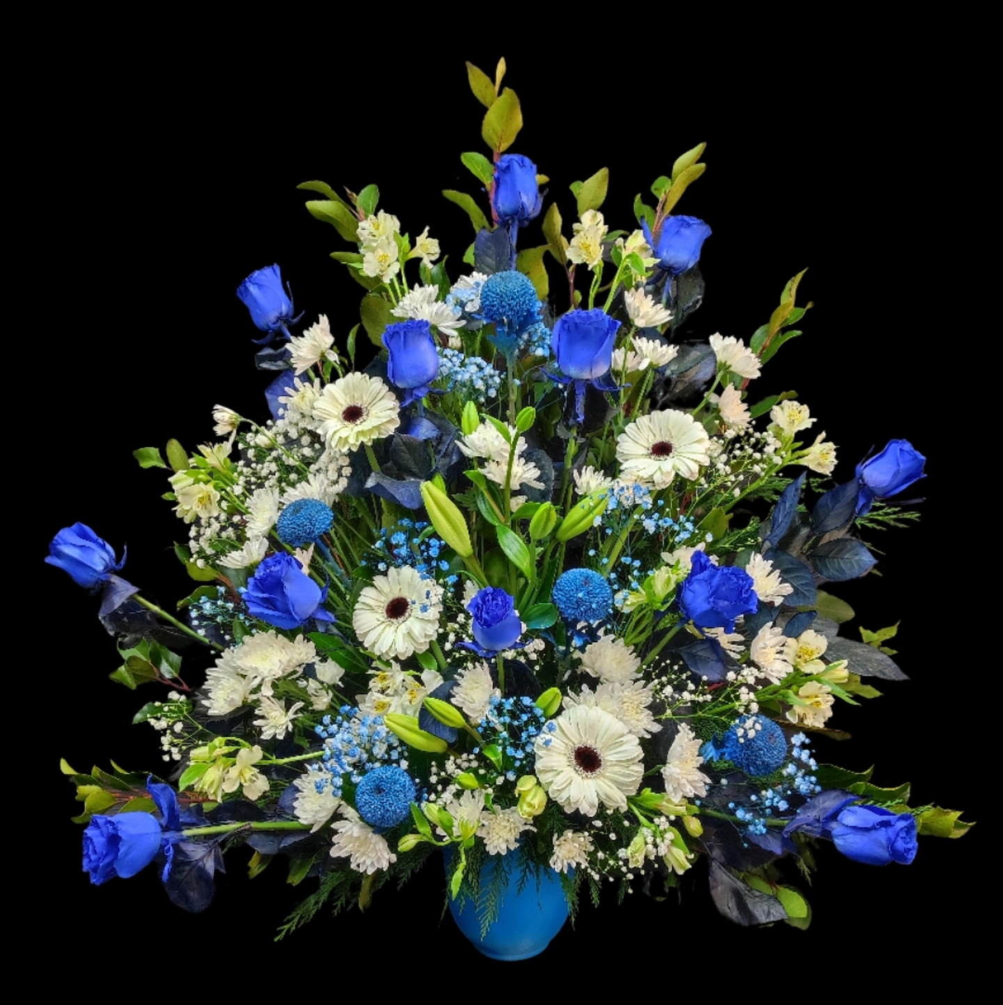 Arrimo azul y blanco 1