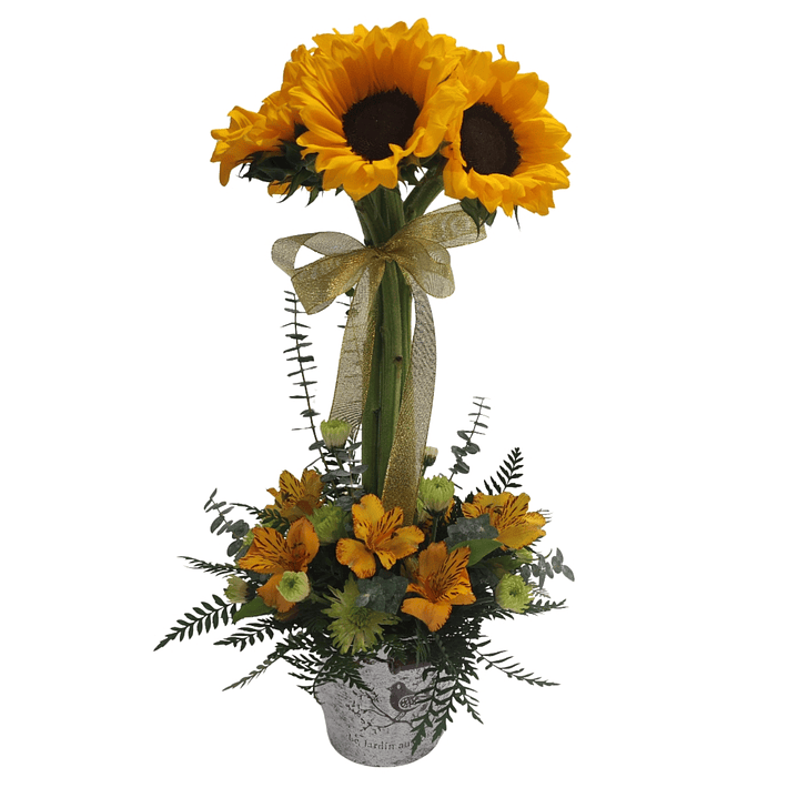 Arbolito de girasoles 1