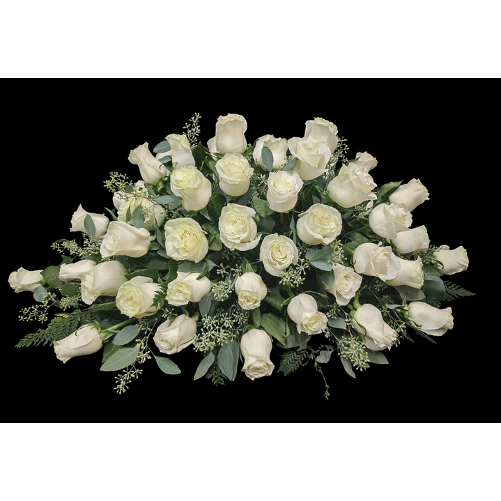 Cubre urnas deluxe blanco. 1