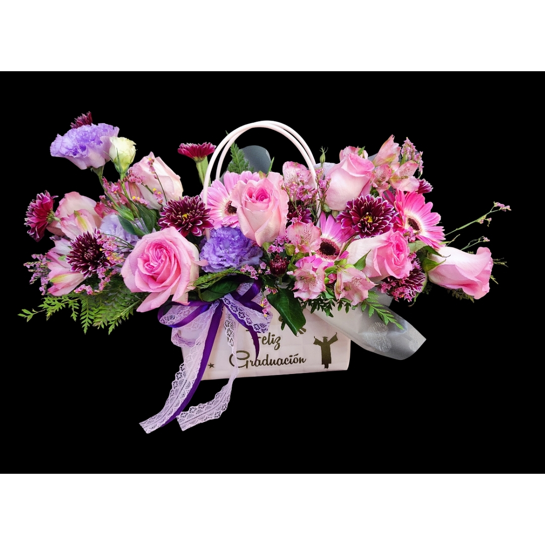 Cartera graduación Pink Xpression 1