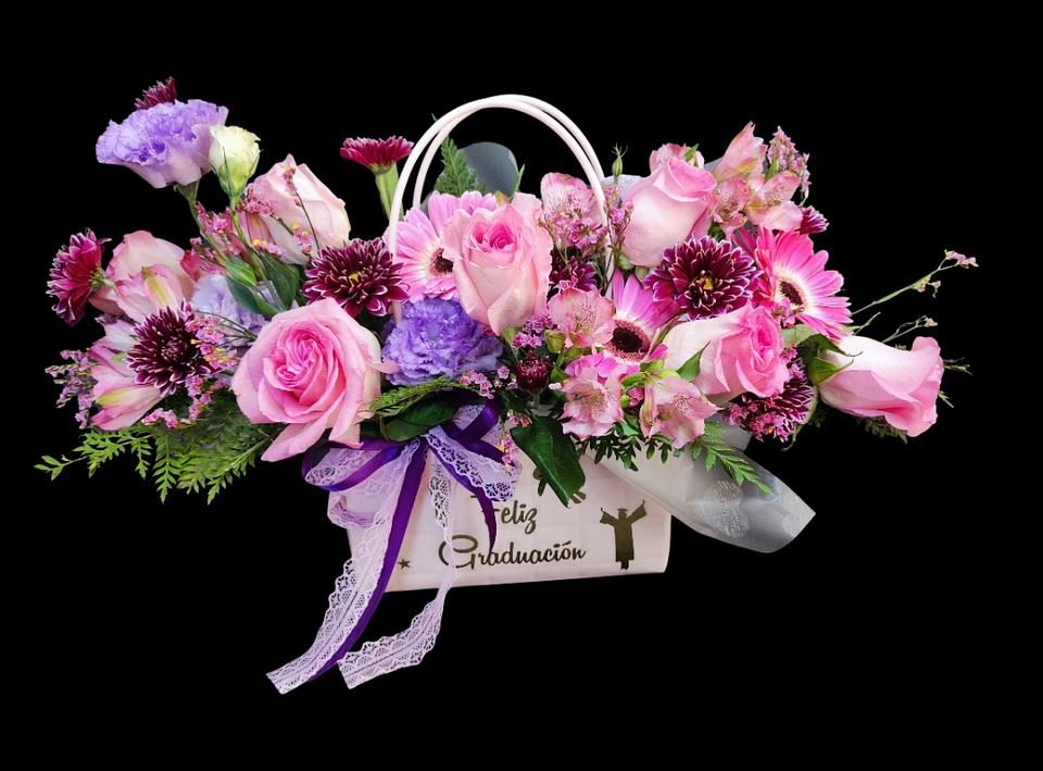 Cartera graduación Pink Xpression 1