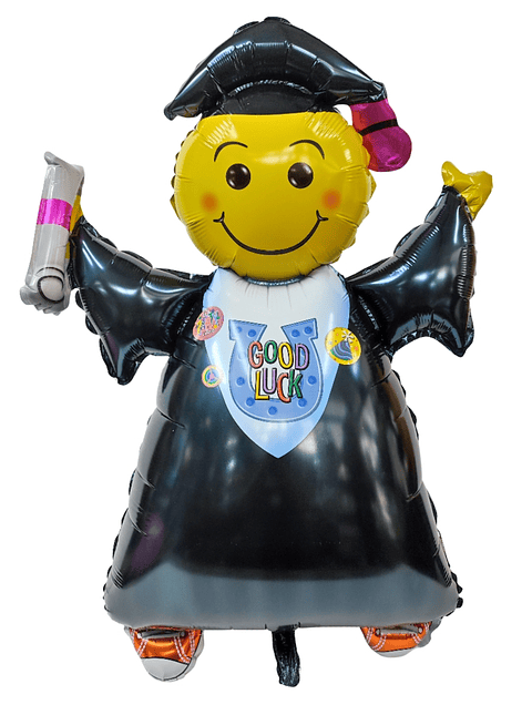 Globo emoji graduación 